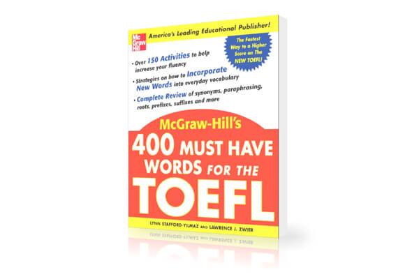 دانلود کتاب لغات ضروری تافل PDF | 400 Must Have Words for the TOEFL