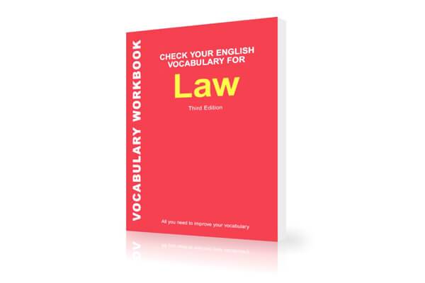دانلود کتاب لغات تخصصی حقوق | Check Your English Vocabulary for Law