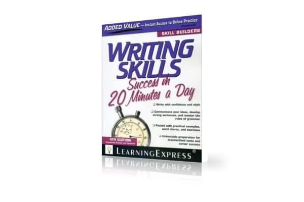 دانلود کتاب آموزش رایتینگ زبان انگلیسی | Writing Skills Success in 20 Minutes a Day