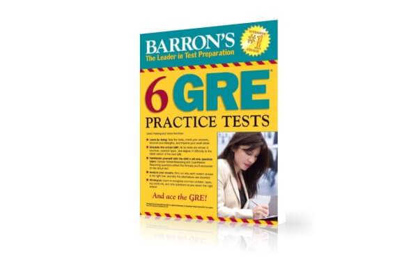 کتاب تمرینات آزمون جی آر ای | ۶ GRE Practice Tests