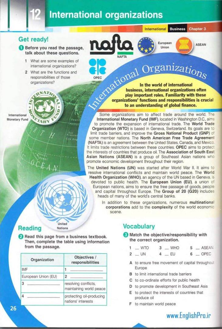 کتاب زبان تخصصی رشته مدیریت مالی | English for Finance