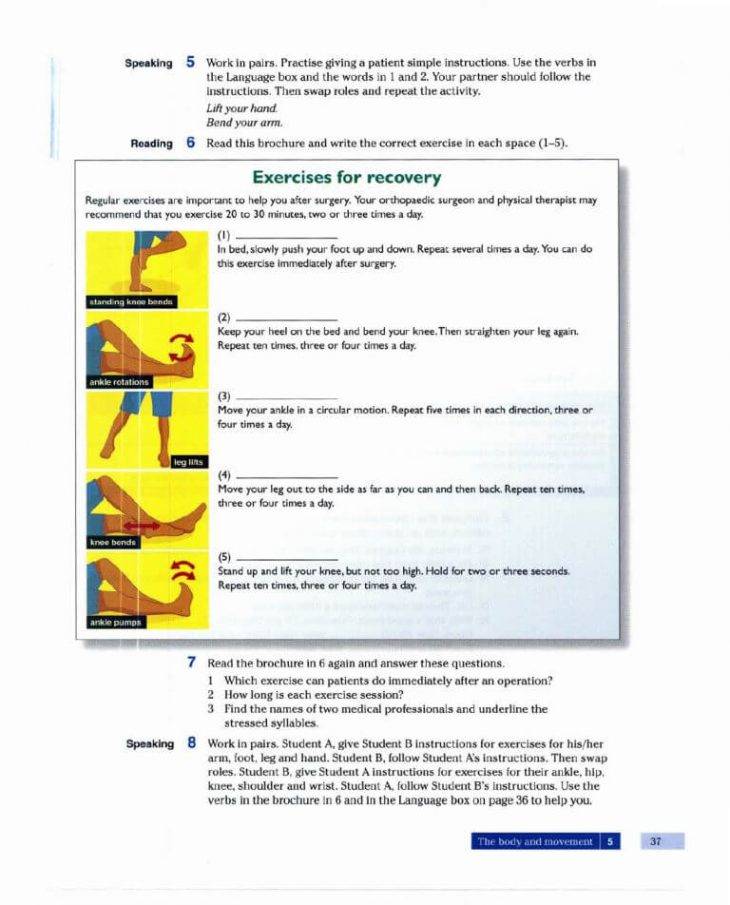 کتاب زبان تخصصی پرستاری PDF - V.E. English for Nursing 1 & 2