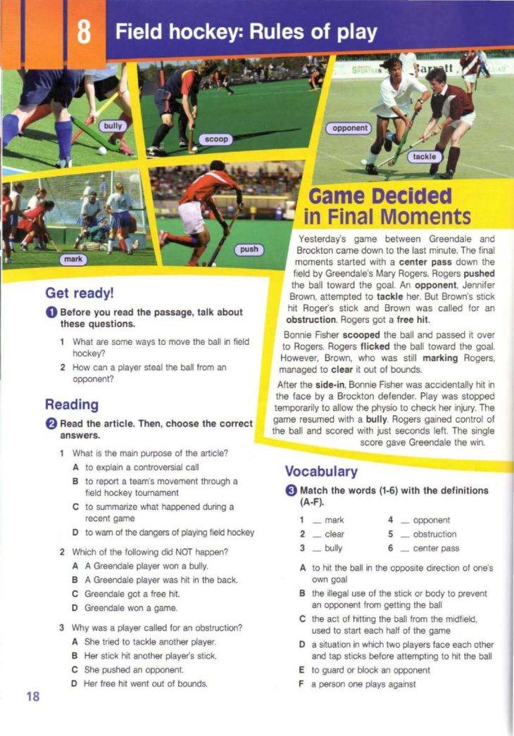کتاب زبان انگلیسی تخصصی تربیت بدنی و علوم ورزشی | English for Sports