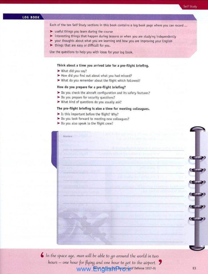 کتاب زبان انگلیسی تخصصی مهمانداری هواپیما | Heinle English For Cabin Crew