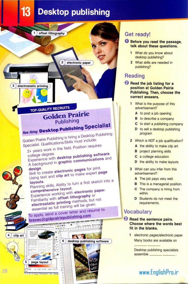 کتاب زبان تخصصی کامپیوتر و آی تی | (IT) Information Technology