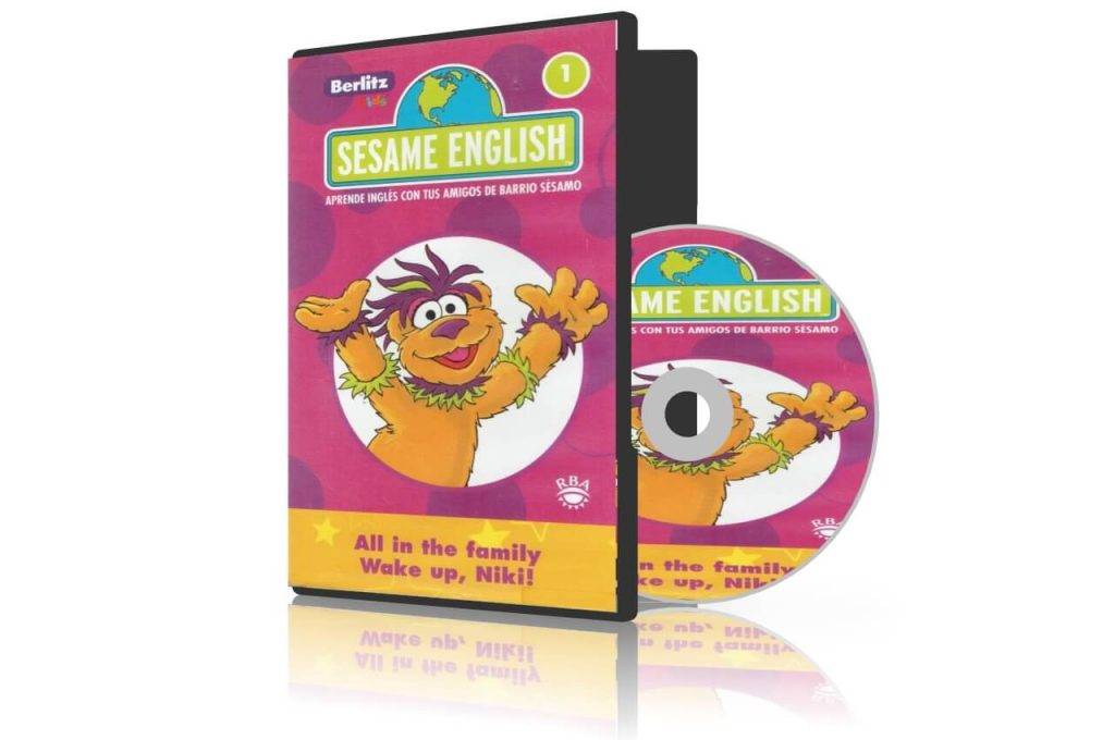 پکیج ویدیویی آموزش زبان کودکان Sesame English
