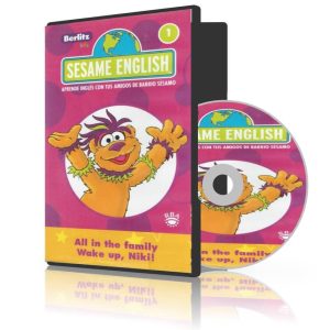 پکیج ویدیویی آموزش زبان کودکان Sesame English