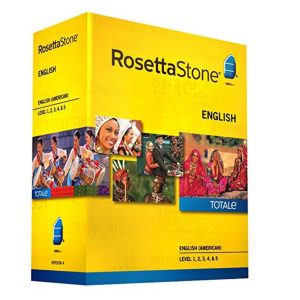 نرم افزار آموزش زبان انگلیسی رزتا استون Rosetta Stone (American & British)