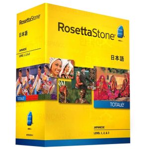 نرم افزار آموزش زبان ژاپنی Rosetta Stone Japanese رزتا استون ژاپنی