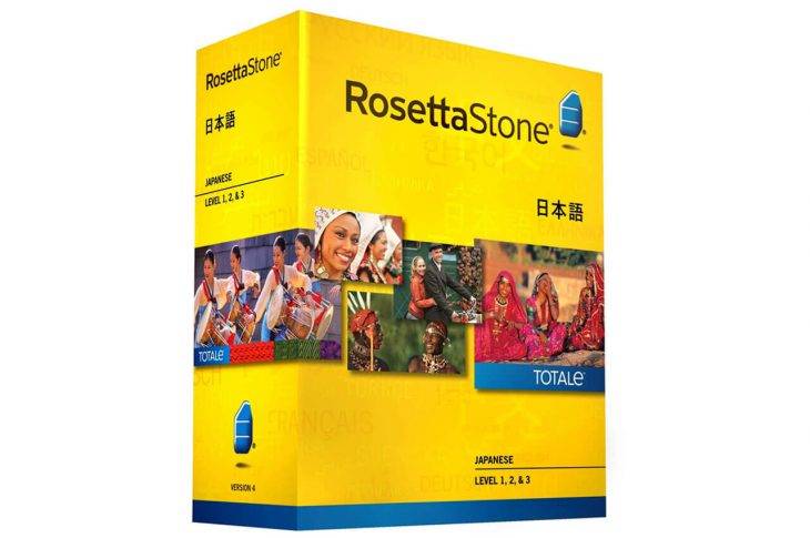 نرم افزار آموزش زبان ژاپنی Rosetta Stone Japanese رزتا استون ژاپنی