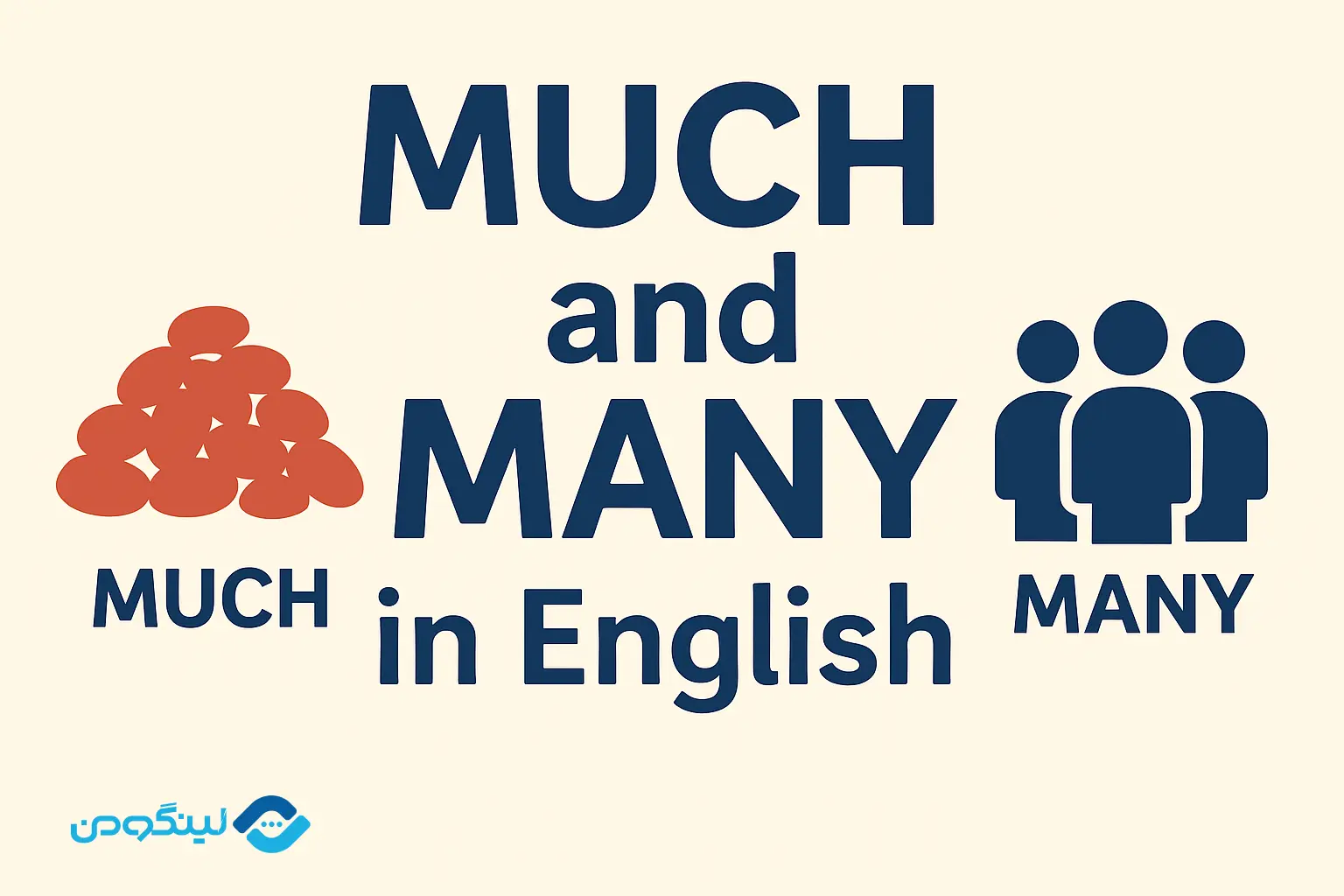 تفاوت Much و Many و کاربردهای آن ها با مثال