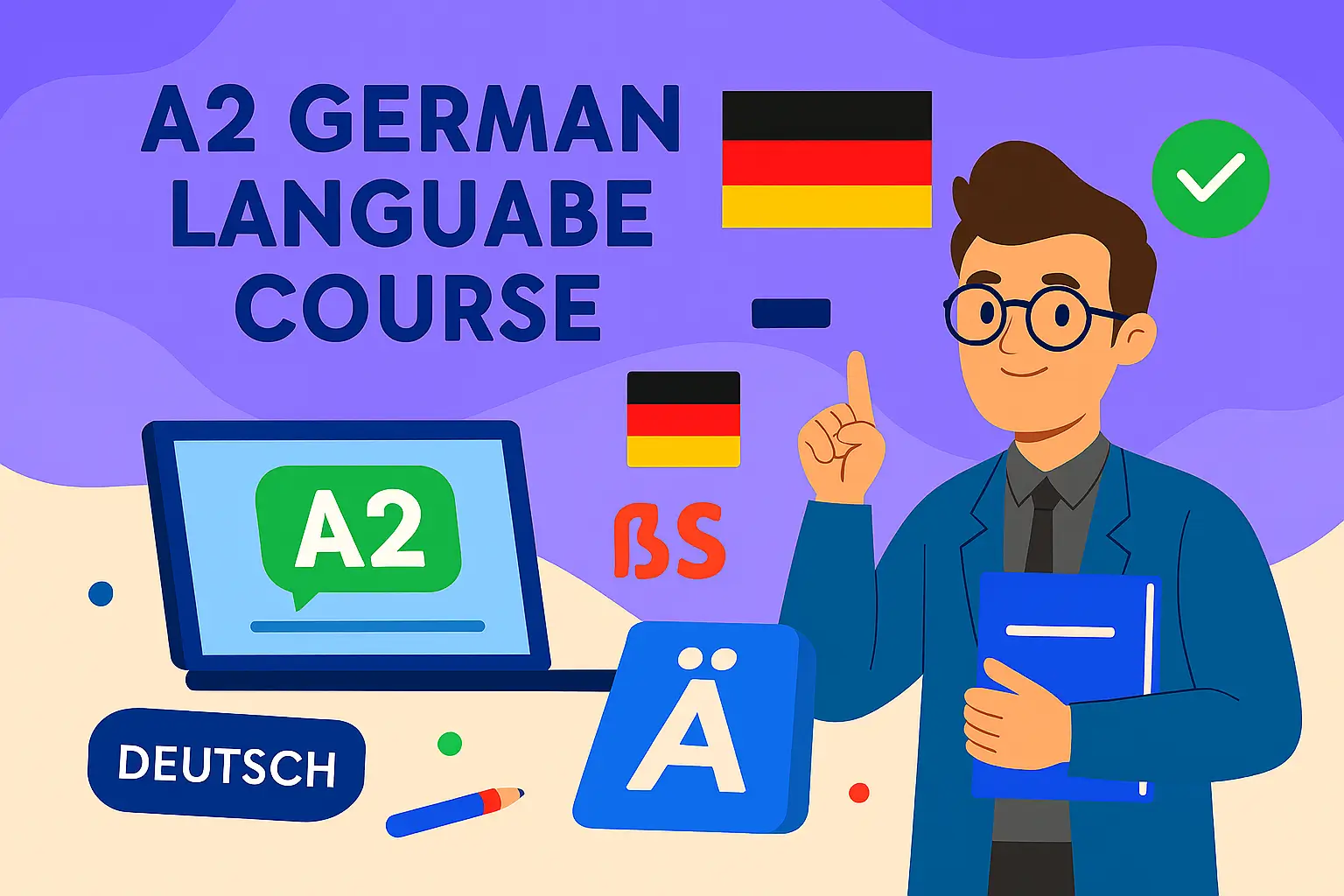 آموزش زبان آلمانی سطح مقدماتی (A2)