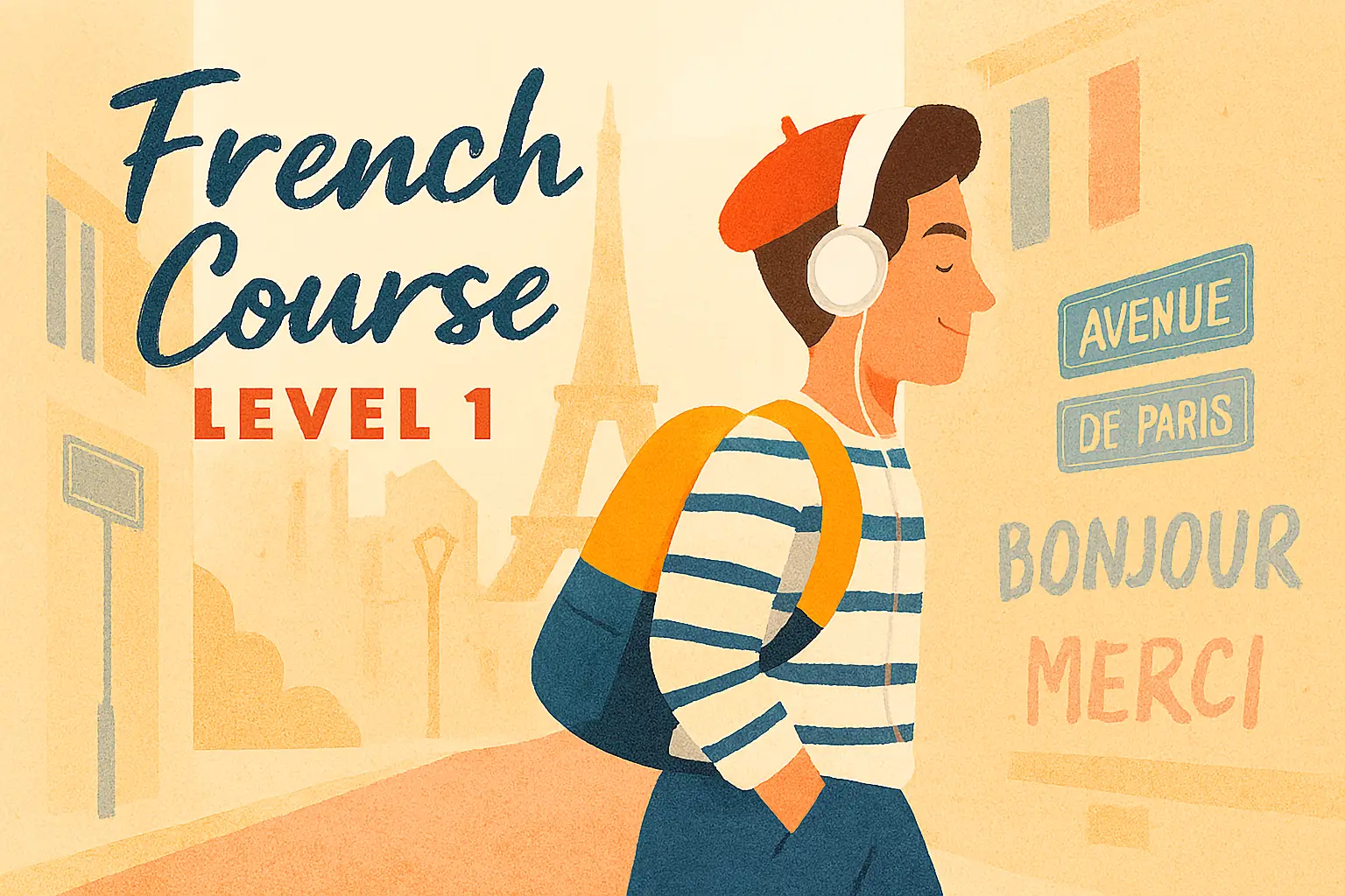 آموزش زبان فرانسه برای مبتدیان: سطح ۱