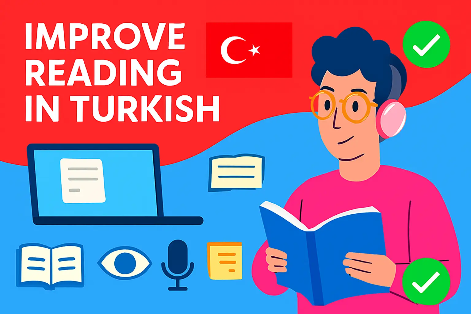 تقویت مهارت خواندن در زبان ترکی استانبولی