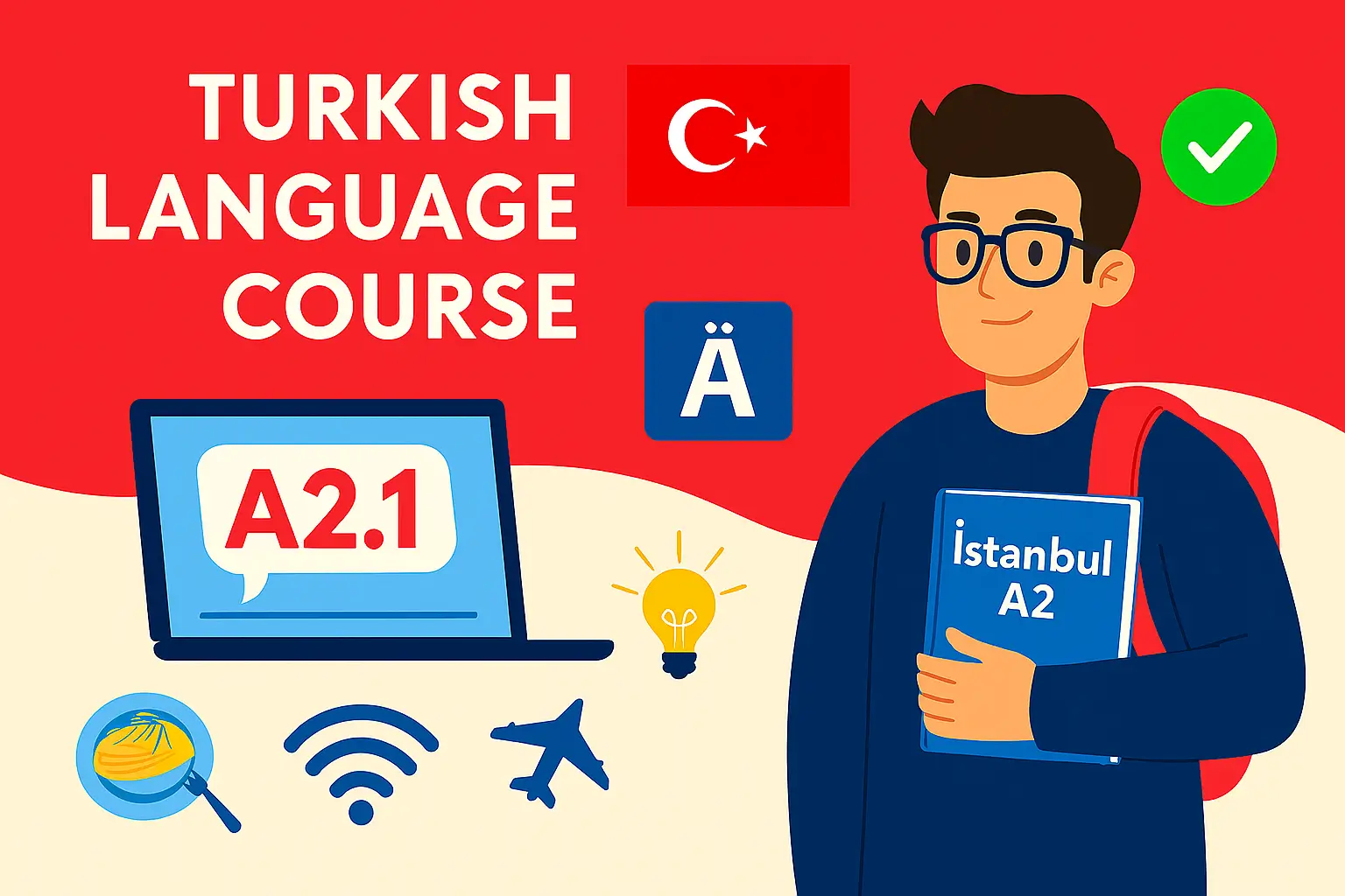 آموزش زبان ترکی استانبولی سطح A2.1